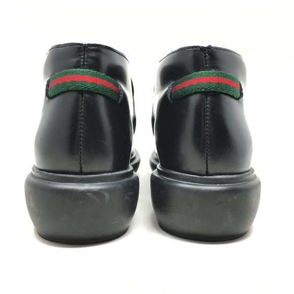 Gucci Ankle Boots Booties Size 36 C/6 C Wide Black - Picture 7 of 10